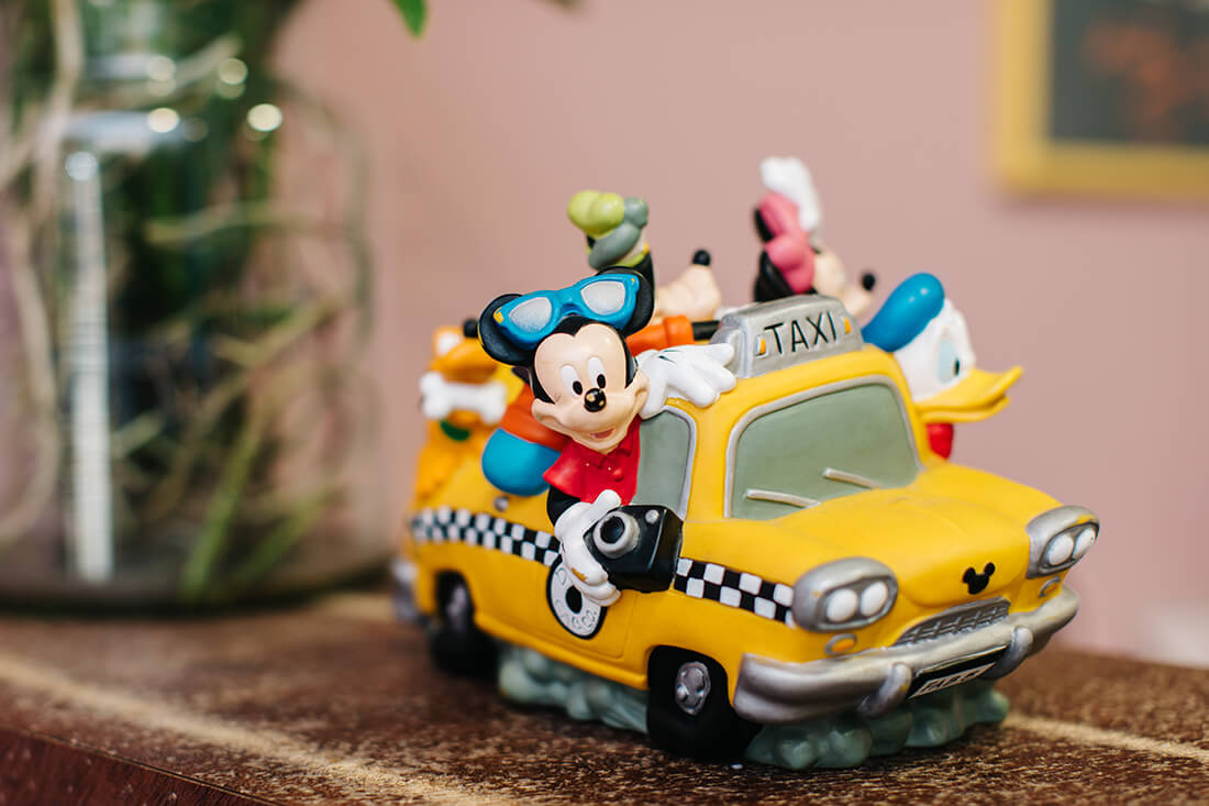 Kinderzahnarzt Haidhausen - Zagrean - Disney taxi in unserer Praxis